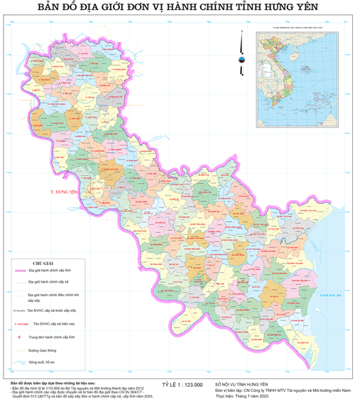 Bản đồ hành chính Xã Hồng Minh
