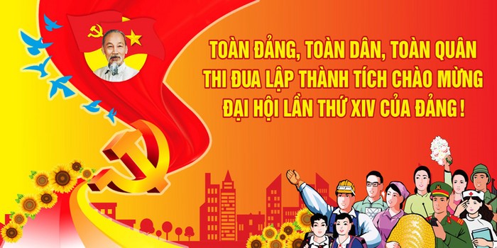 ĐẢNG BỘ VÀ NHÂN DÂN XÃ HỒNG MINH NHIỆT LIỆT CHÀO MỪNG ĐẠI HỘI ĐẠI BIỂU TOÀN QUỐC LẦN THỨ XIV CỦA ĐẢNG