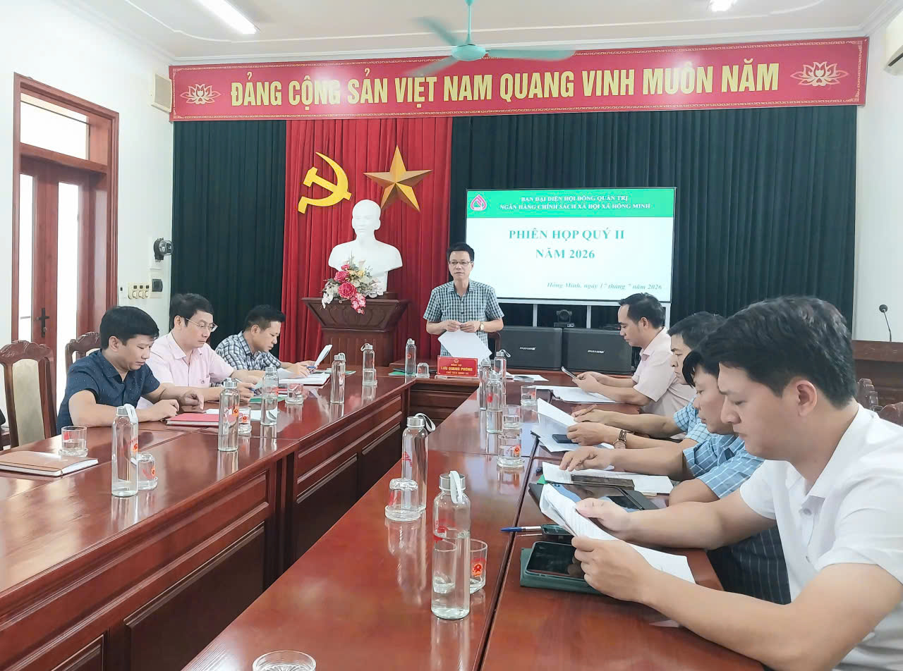 HỒNG MINH NÂNG CAO HIỆU QUẢ TÍN DỤNG CHÍNH SÁCH,  THÚC ĐẨY AN SINH XÃ HỘI