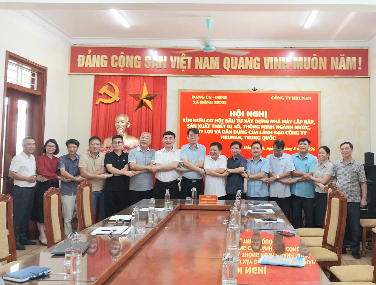 MỞ RỘNG CƠ HỘI HỢP TÁC, THU HÚT ĐẦU TƯ TẠI XÃ HỒNG MINH