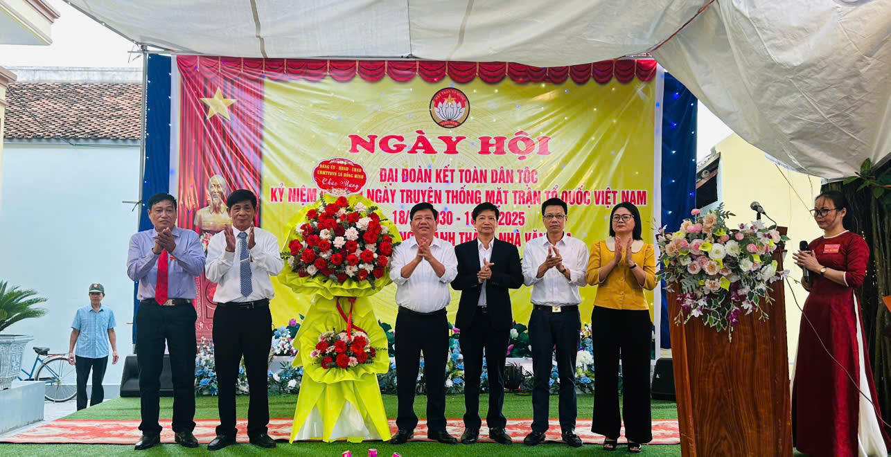 Thôn Đồng Lâm khánh thành Nhà văn hoá và tổ chức Ngày hội Đại đoàn kết toàn dân năm 2025