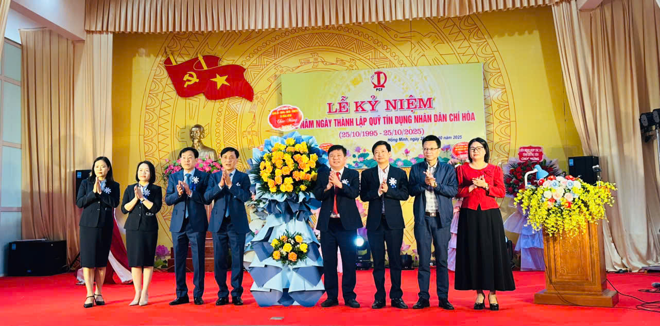 Lễ kỷ niệm 30 năm ngày thành lập Quỹ tín dụng Nhân dân Chí Hoà (25/10/1995 – 25/10/2025)