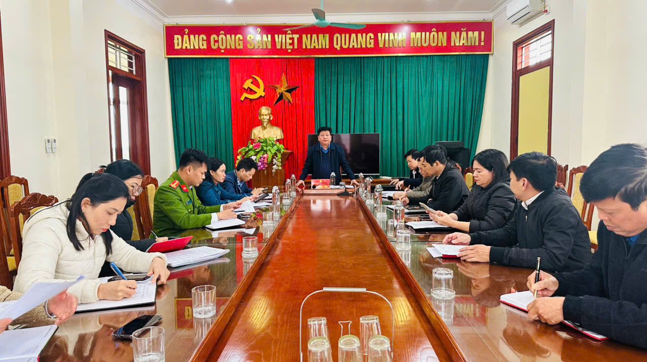 Hội nghị liên tịch thống nhất các nội dung kỳ họp thường lệ cuối năm 2025 HĐND xã Hồng Minh khóa I, nhiệm kỳ 2021-2026