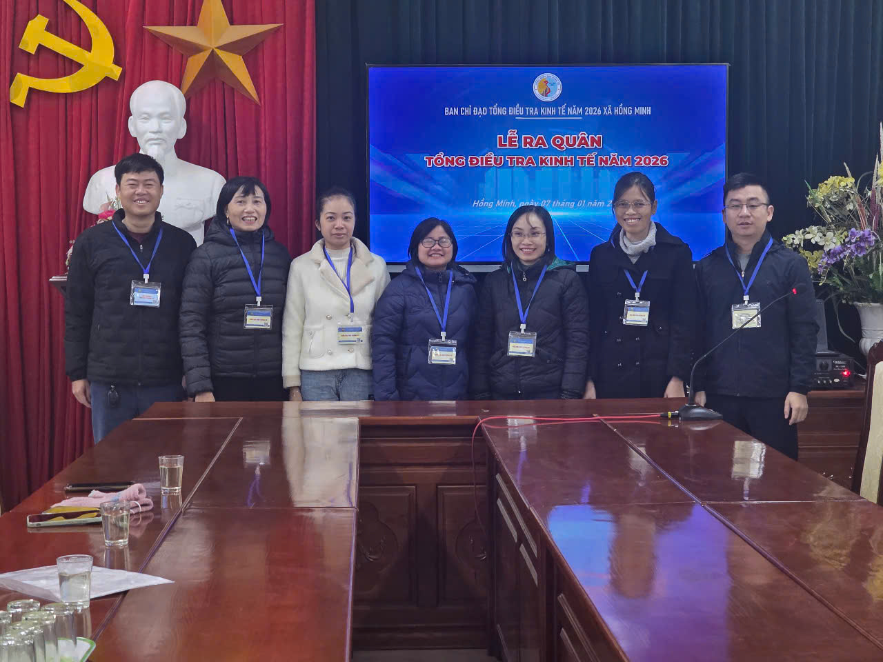 Xã Hồng Minh triển khai Tổng điều tra kinh tế năm 2026