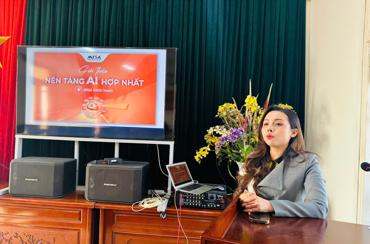 Xã Hồng Minh phối hợp cùng MISA tổ chức tập huấn ứng dụng Trợ lý AI MISA iGOV ONEAI, hướng tới Chính quyền thông minh năm 2026