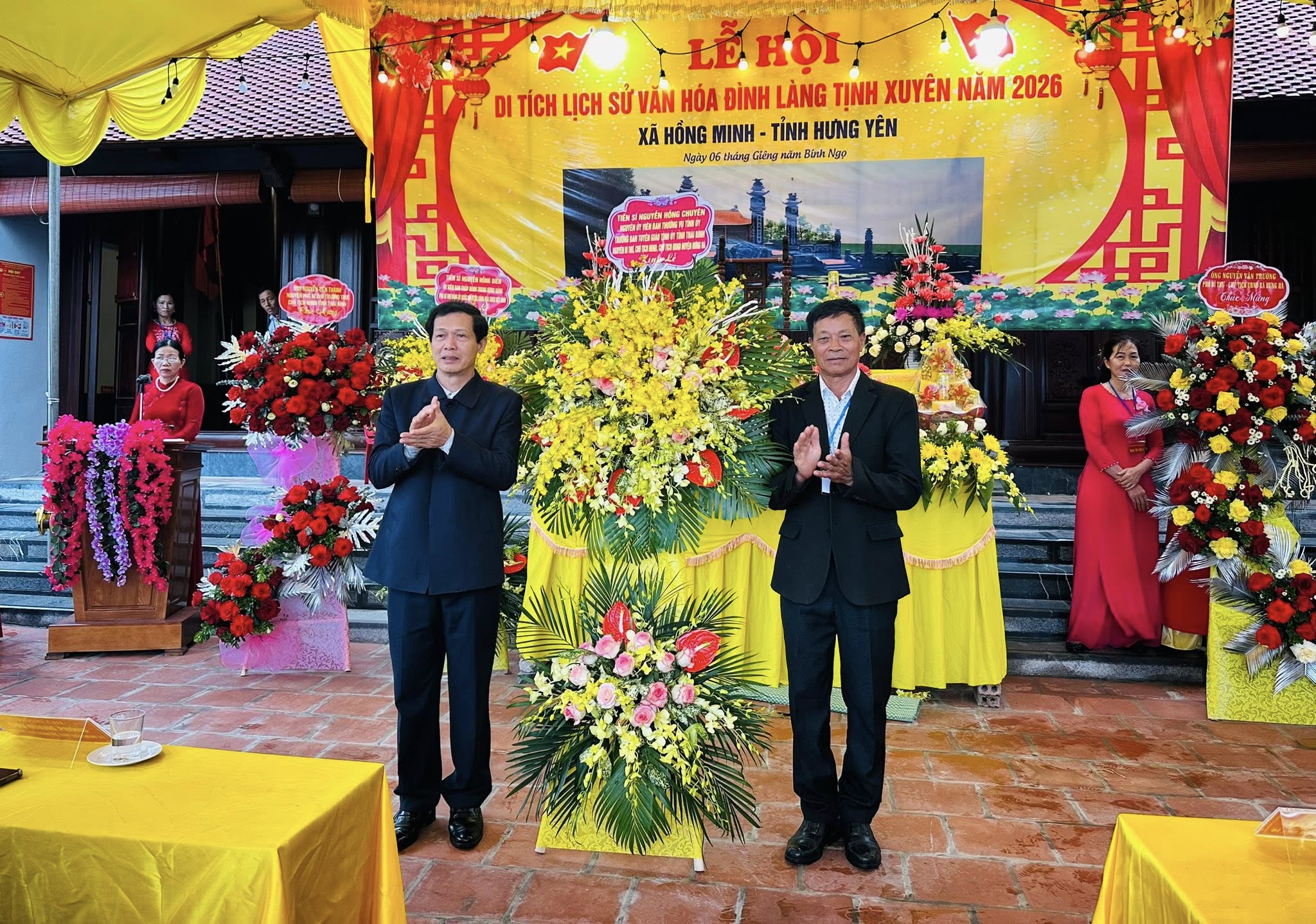 KHAI MẠC LỄ HỘI ĐÌNH LÀNG TỊNH XUYÊN NĂM 2026