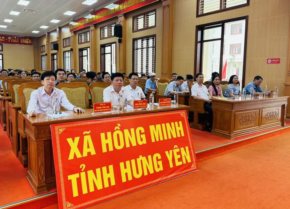 Xã Hồng Minh: Tổng kết công tác bầu cử đại biểu Quốc hội khoá XVI và đại biểu HĐND các cấp nhiệm kỳ 2026 - 2031.