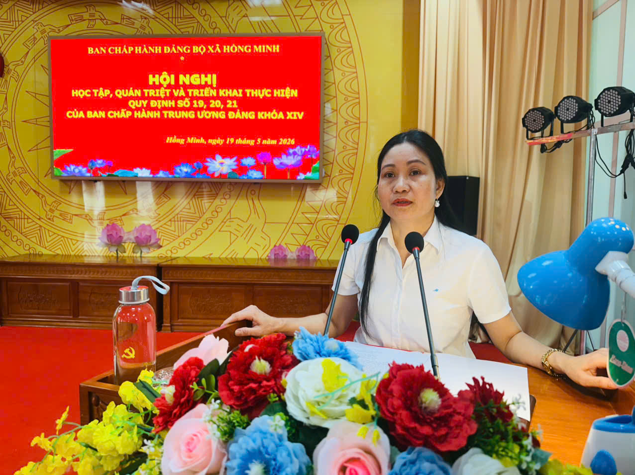 Hội nghị học tập, quán triệt và triển khai thực hiện các Quy định số 19, 20, 21 của Ban Chấp hành Trung ương Đảng khóa XVI
