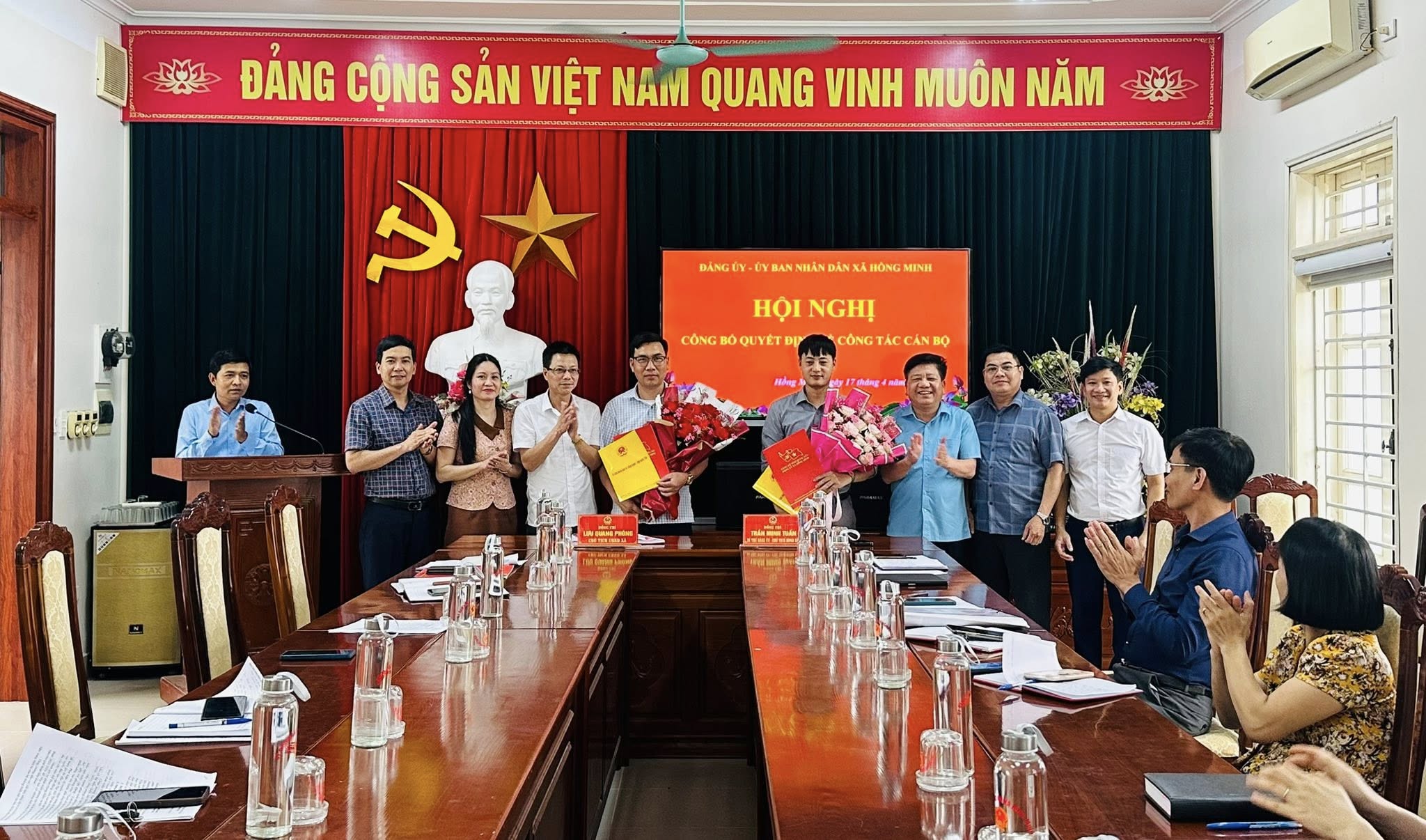 Hội nghị công bố Quyết định về công tác cán bộ