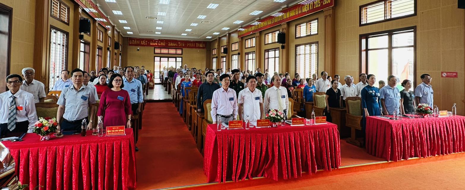 Hội Người cao tuổi xã Hồng Minh tổ chức Đại hội đại biểu lần thứ I, nhiệm kỳ 2026–2031
