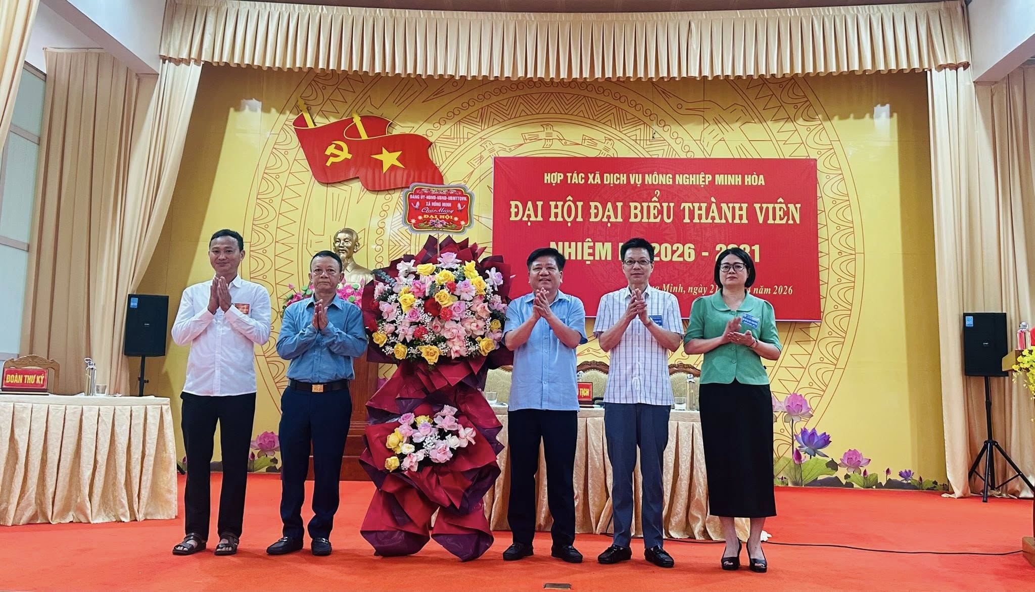 HTXDVNN MINH HÒA TỔ CHỨC ĐẠI HỘI NHIỆM KỲ 2026–2031