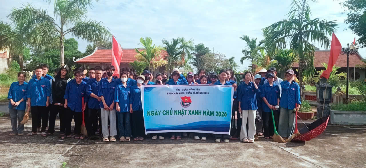 HỒNG MINH PHÁT ĐỘNG PHONG TRÀO “TOÀN DÂN CHUNG TAY BẢO VỆ MÔI TRƯỜNG VÌ MỘT VIỆT NAM XANH - SẠCH - ĐẸP”