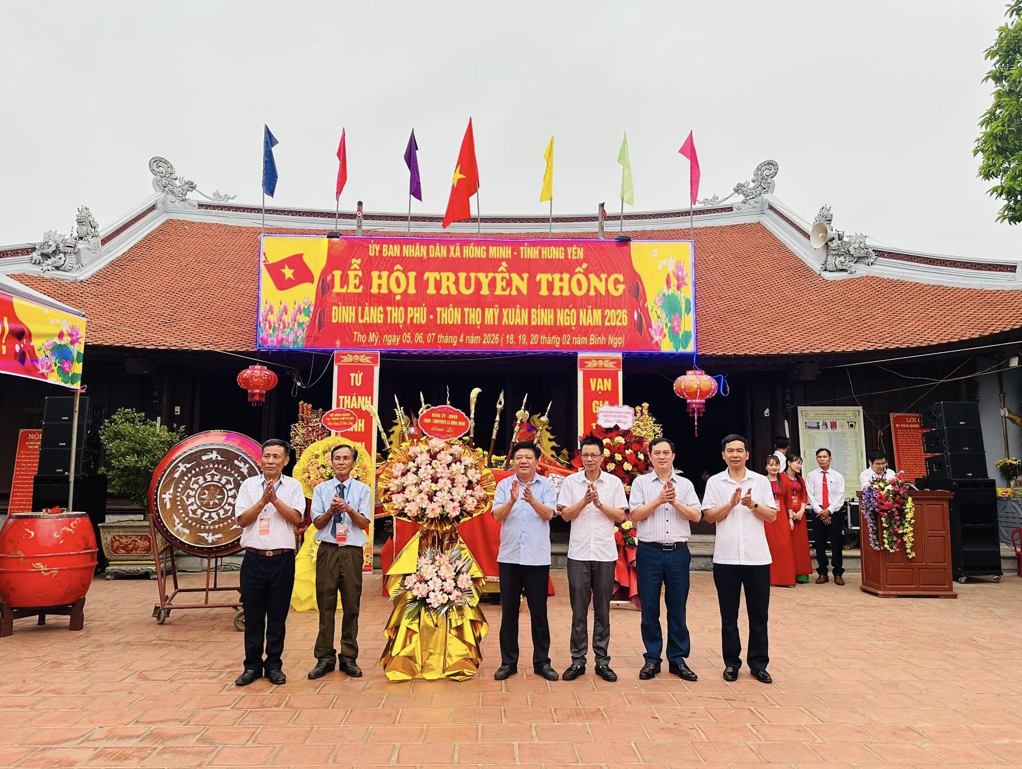 Khai mạc Lễ hội Đình Thọ Phú – Nét đẹp truyền thống quê hương